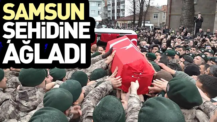 Samsun Şehidine Ağladı