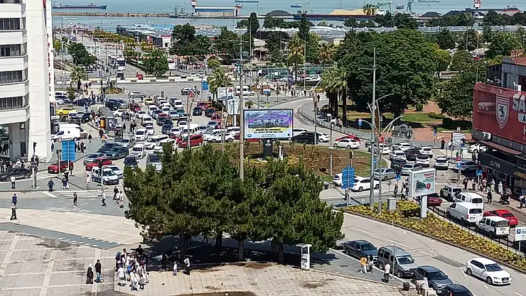 Samsun Trafiğinde Rekor Artış