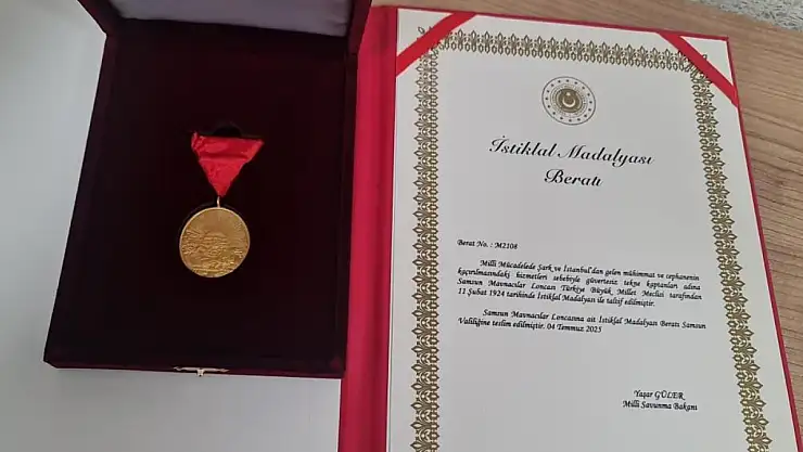 Samsun'un 101 Yıllık Bekleyişi Sona Erdi: İstiklal Madalyası Teslim Ediliyor