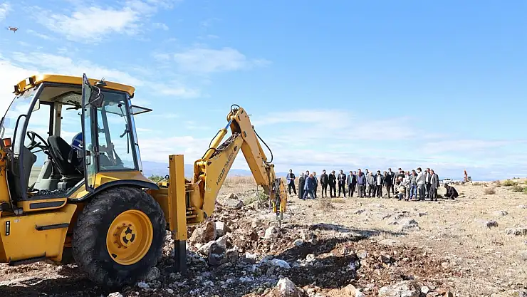 Samsun Vezirköprü OSB'de Üretim İçin İlk Kazma Vuruldu