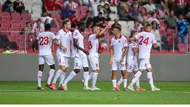 Samsunspor hazırlık maçını tek golle kazandı!