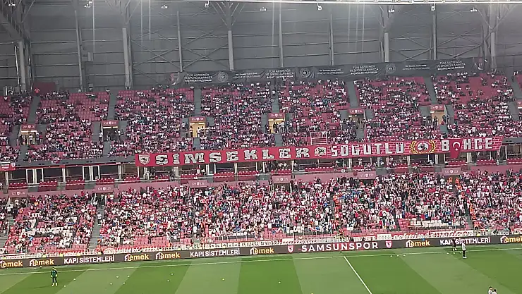 Samsunspor Taraftarlarından Maç Öncesi Coşkulu Destek: 'Mustafa Kemal'in Askerleriyiz'