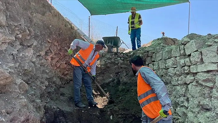 Satala Antik Kenti'nde bulunan mezarlar için yapılan çalışma sonuçlandı
