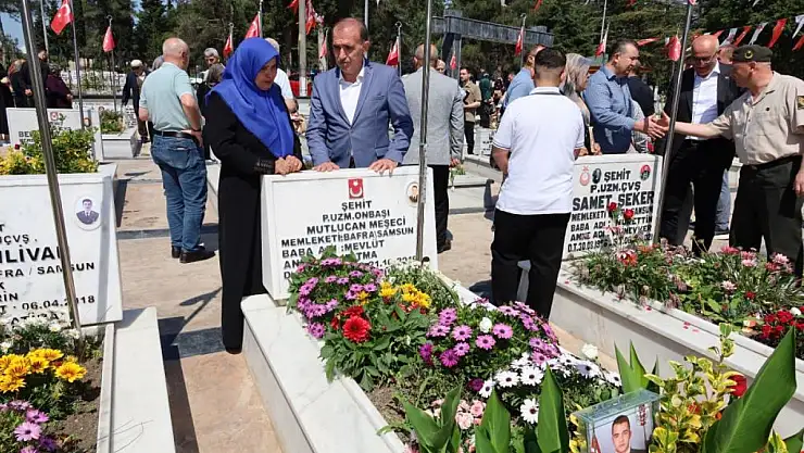 Şehitler dualarla anıldı