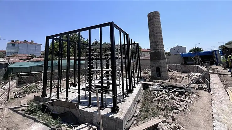 Şeyh Şüceaddin Camisi'nin restorasyonu sürüyor