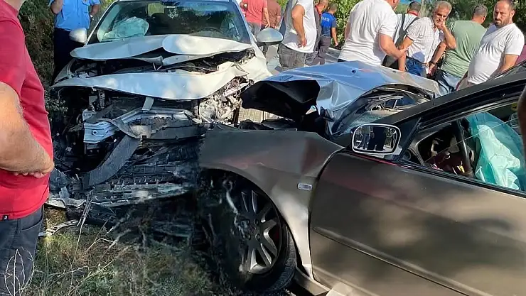 Sinop'ta trafik kazası