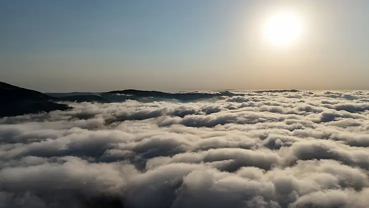 Sisler İçindeki Dürtmen Dağı Görsel Şölen Sunuyor