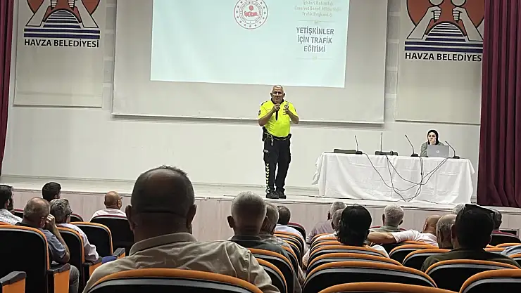 Şoförlere 'Trafik güvenliği' eğitimi