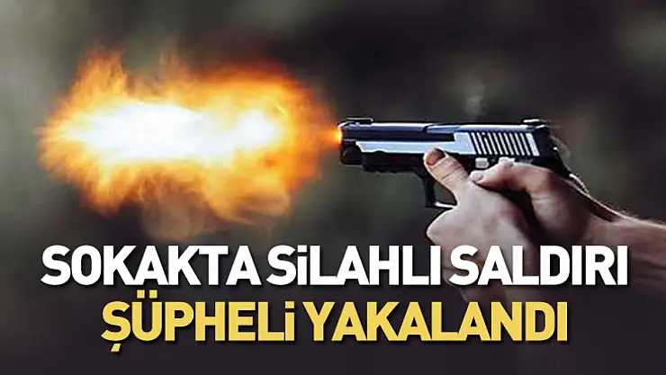 Sokakta Silahlı Saldırı: Şüpheli Yakalandı