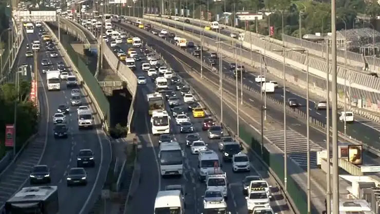 Tatil bitti trafik başladı