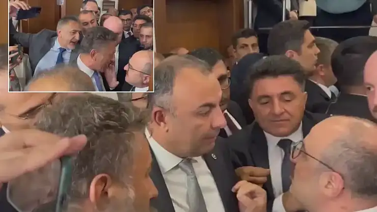 TBMM'DE yumruklar konuştu