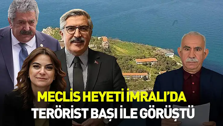 TBMM Heyeti İmralı'da
