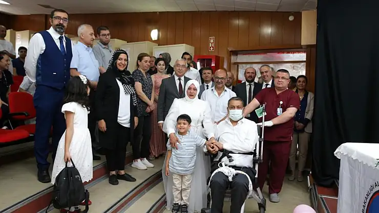 Tedavi gördüğü hastanede ikinci baharını yaşadı