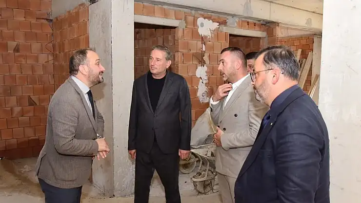 Tekkeköy'de Gasilhane projesi hızla yükseliyor