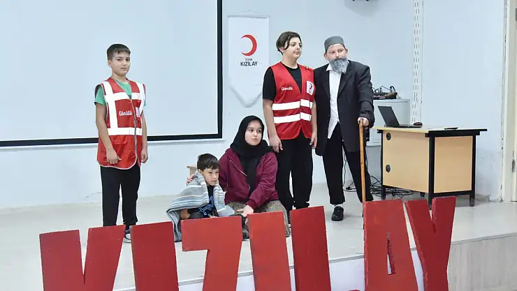 Tekkeköy'de Kızılay Haftası kutlandı