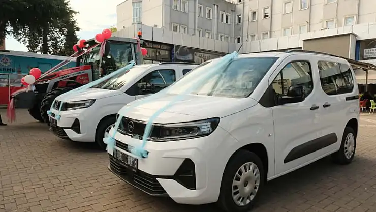 Terme Belediyesi araç filosunu güçlendirdi