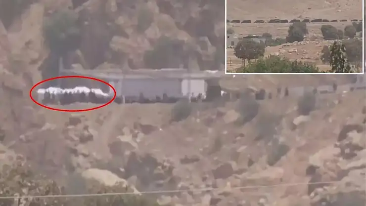 Terörsüz Türkiye yolunda ilk adım! İlk PKK'lı grup silahlarını yaktı