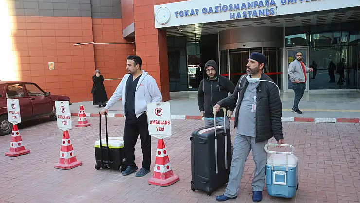 Tokat'ta beyin ölümü gerçekleşen hastanın organı umut oldu