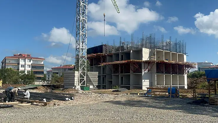 TOKİ Konutlarında ilk blok tamamlanmak üzere