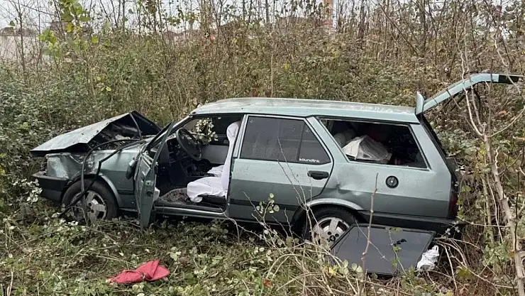 Trafik kazası 4 yaralı