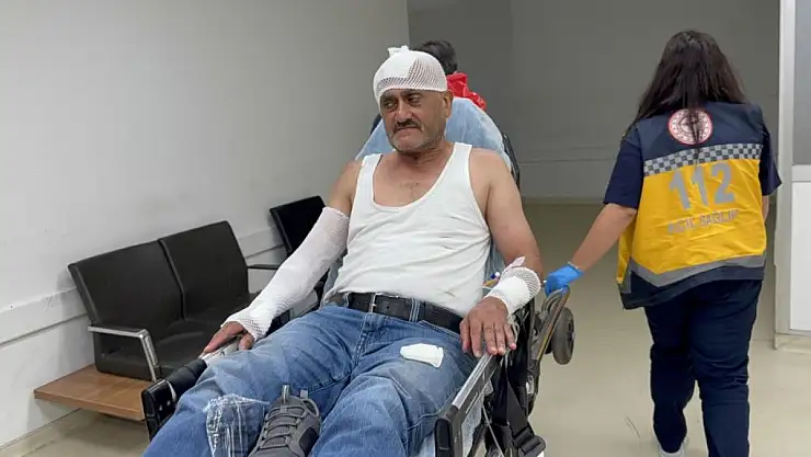 Tüp Patladı, Kendini Dereye Atarak Kurtuldu