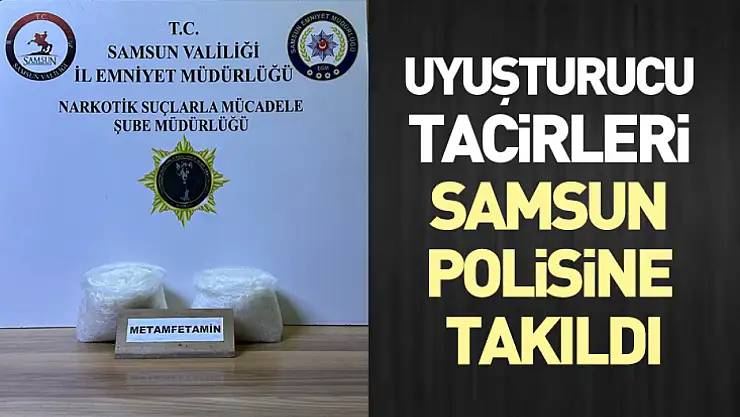 Uyuşturucu Tacirleri Samsun Polisine Takıldı