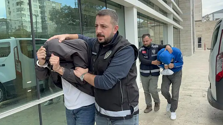 Uyuşturucuyla yakalanan 2 kişi adliyeye sevk edildi