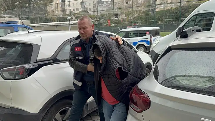 uyuşturucuyla yakalandı sonra adliyeye sevk edildi