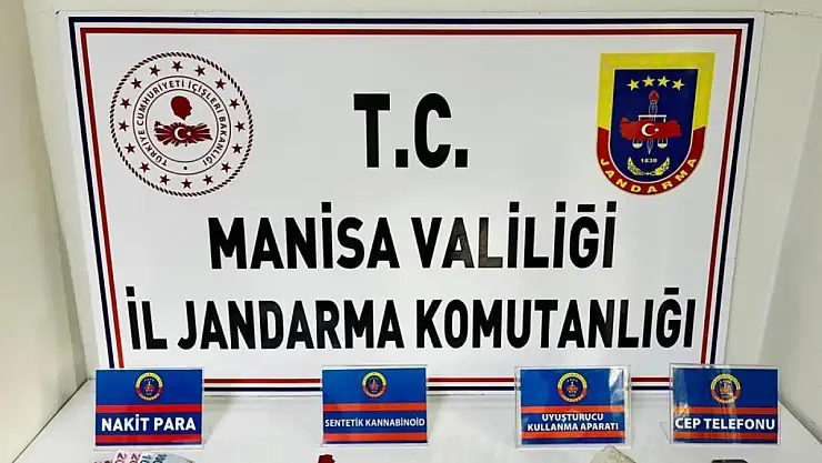 Üzüm bağına saklanan şüpheliden uyuşturucu çıktı