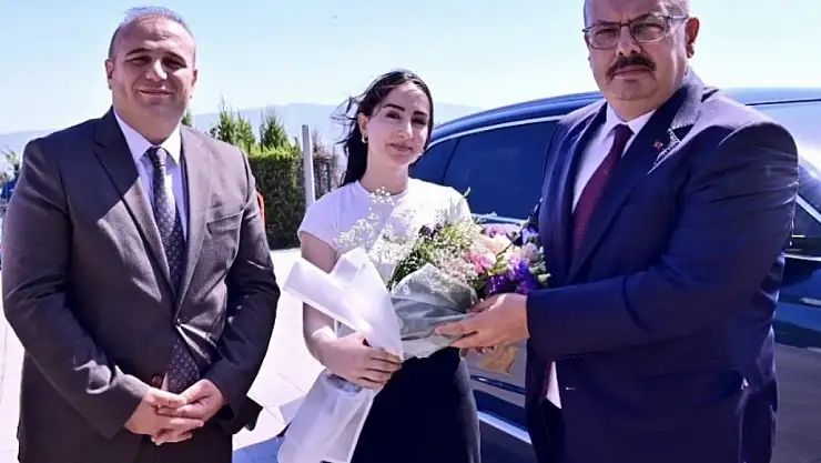 Vali Canbolat, Kaymakam Taş ile bir araya geldi