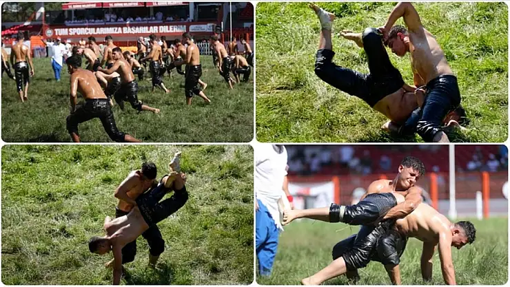 Yağlı Güreşleri'nde ikinci gün müsabakaları başladı