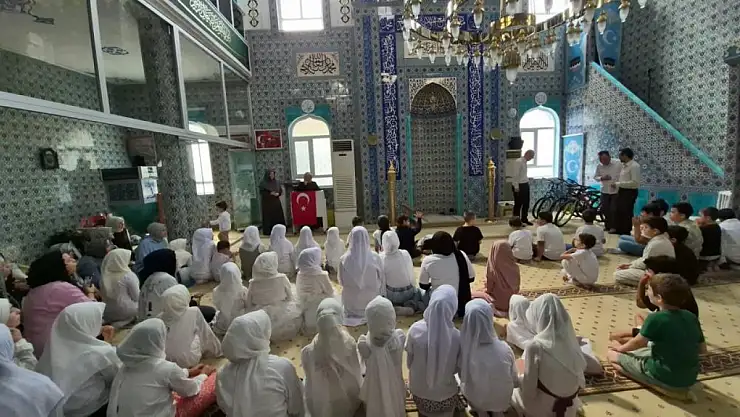 Yaz Kur'an Kursu tamamlandı