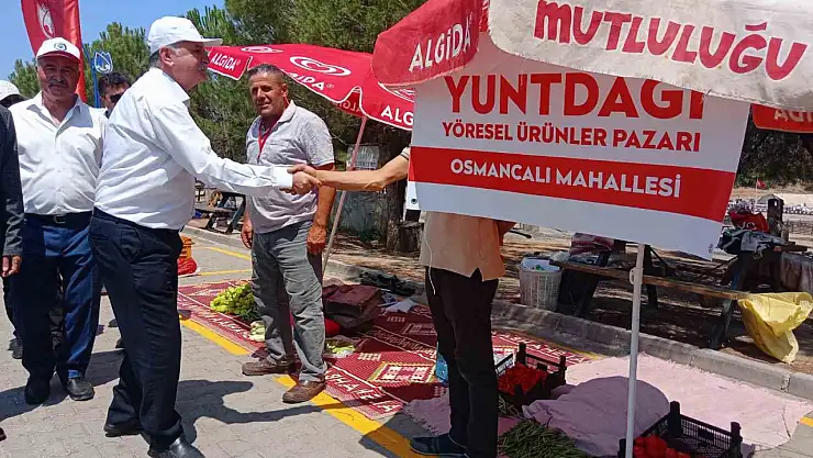 Yöresel Ürünler Pazarı açıldı