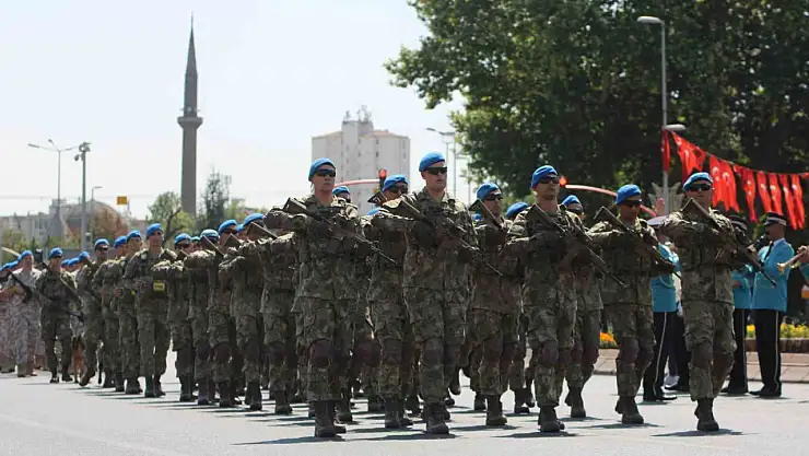 Zafer Bayramı töreninin provası yapıldı