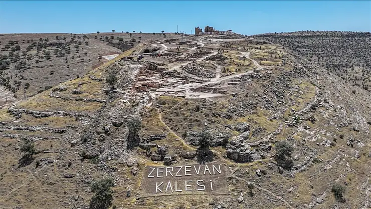 Zerzevan Kalesi'nde 1800 yıllık su dağıtım sistemi bulundu