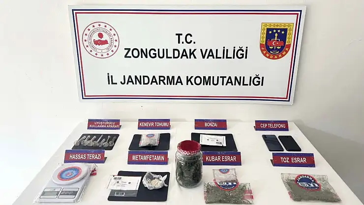 Zonguldak'ta madde operasyonu: 1 tutuklama