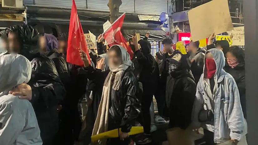 Bandırma'da eylemde gerginlik