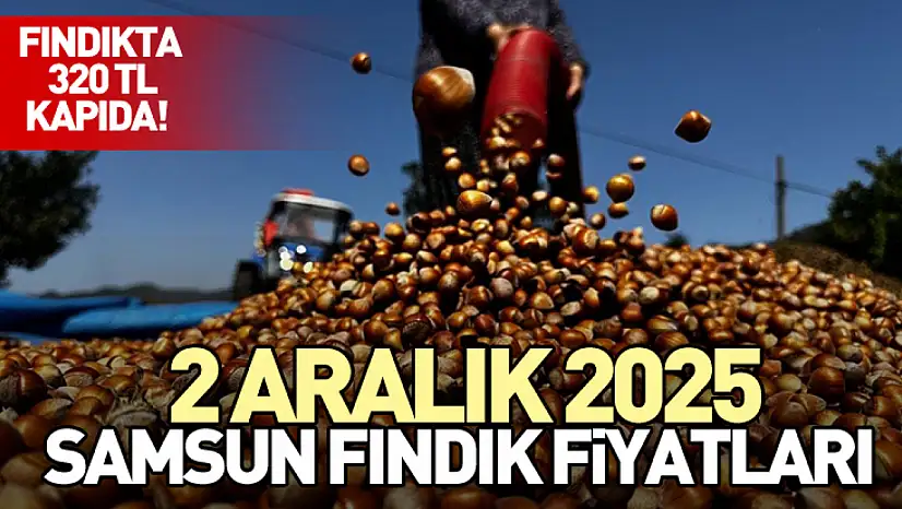 2 Aralık 2025 Samsun Fındık Fiyatları