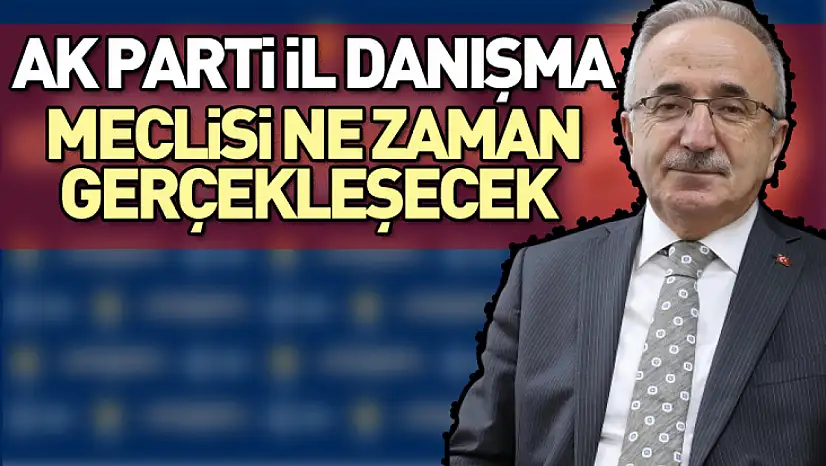 AK Parti İl Danışma Meclisi ne zaman gerçekleşecek