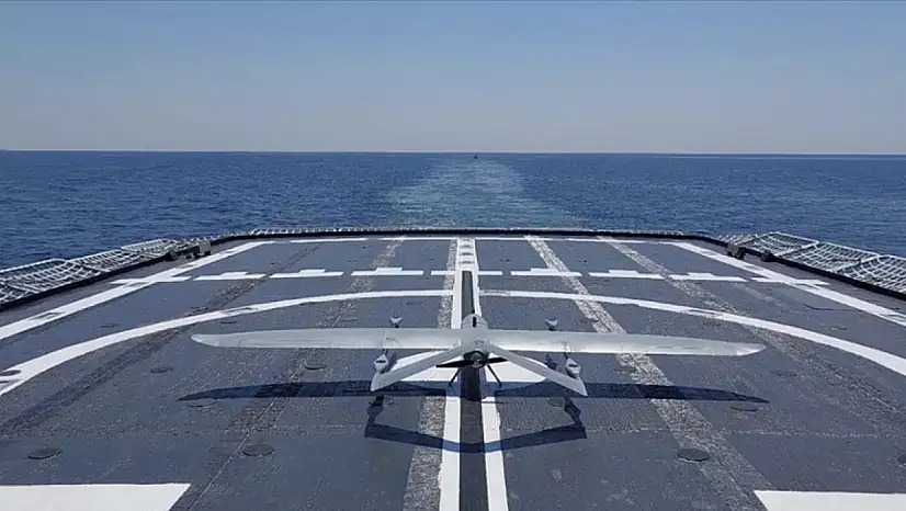 Gemi ve insansız deniz araçları İHA'larla havadan görecek