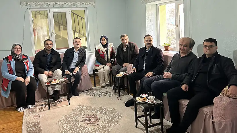 Havza Kaymakamı Ayvat'tan Engelli Ailelerine Moral Ziyareti