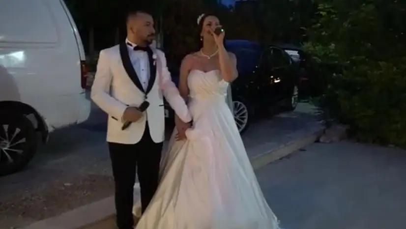 İzmirli Çiftin Düğün Videosu Sosyal Medyada Viral Oldu