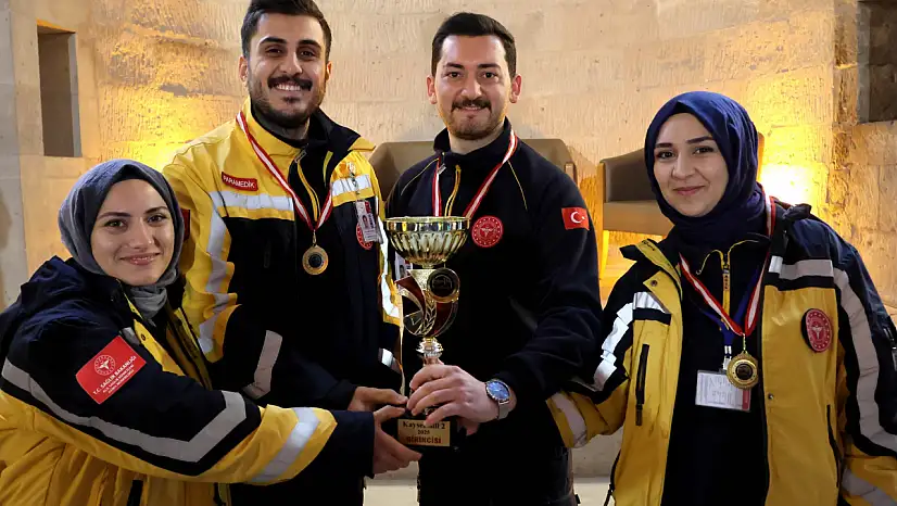 Kayseri'de Ambulans Rallisi Kupa Töreniyle Sona Erdi