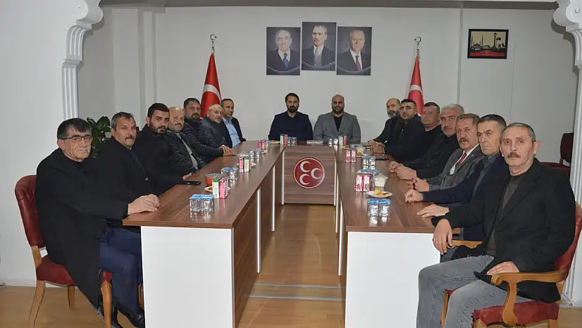 MHP'nin İlçe İstişare Toplantısı Havza'da Yapıldı