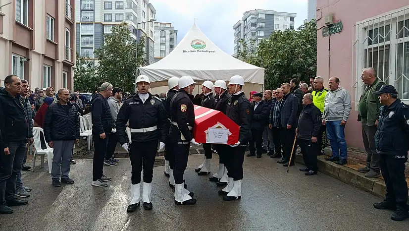 Polis memuru Samsun'da son yolculuğuna uğurlandı