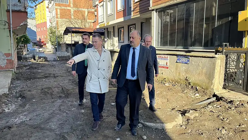 Salıpazarı'nda Üst Yapı Çalışmaları Başladı