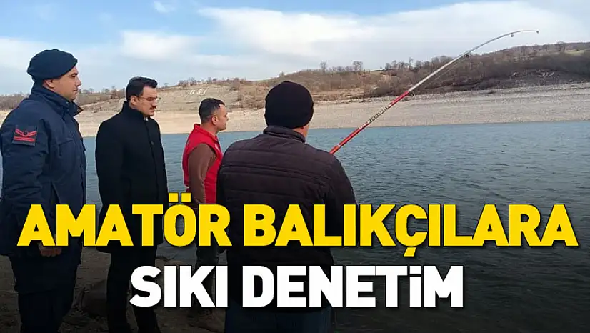 Samsun'da Amatör Balıkçılara Sıkı Denetim