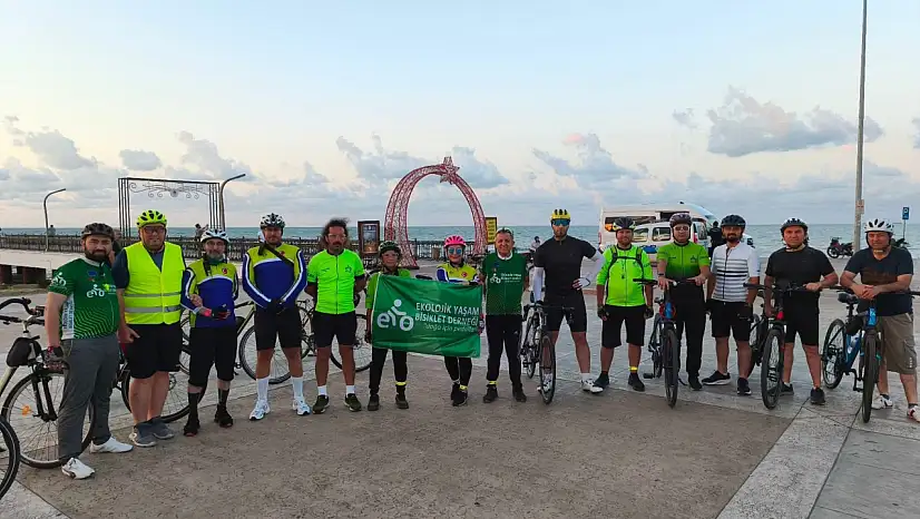 Samsun'da Pedalla Kitap Götürüyoruz kampanyası başladı