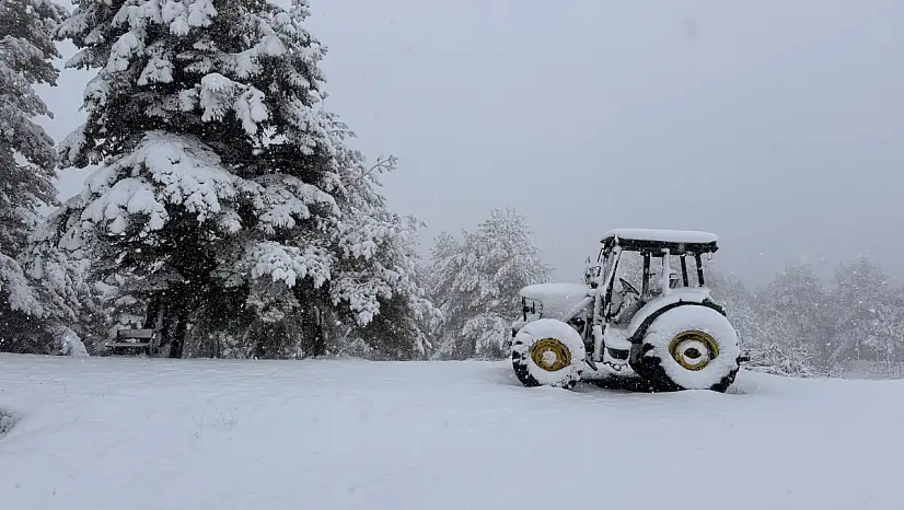 Samsun'un Zirveleri Karla Kaplandı