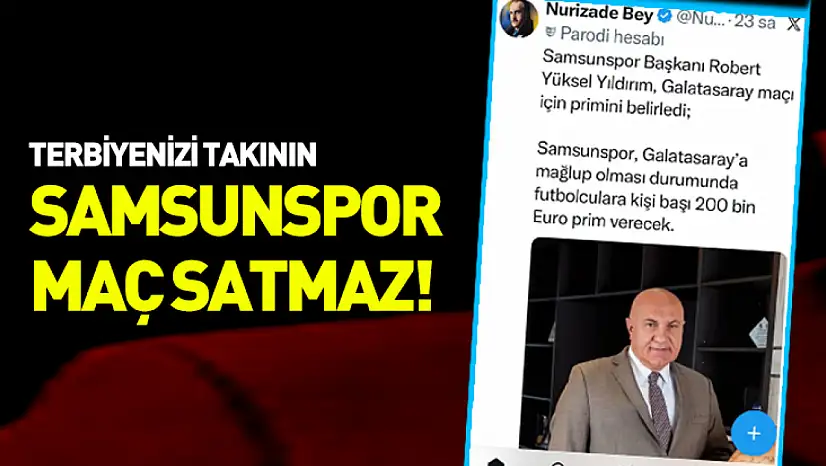 Sosyal medyada çirkin iddia